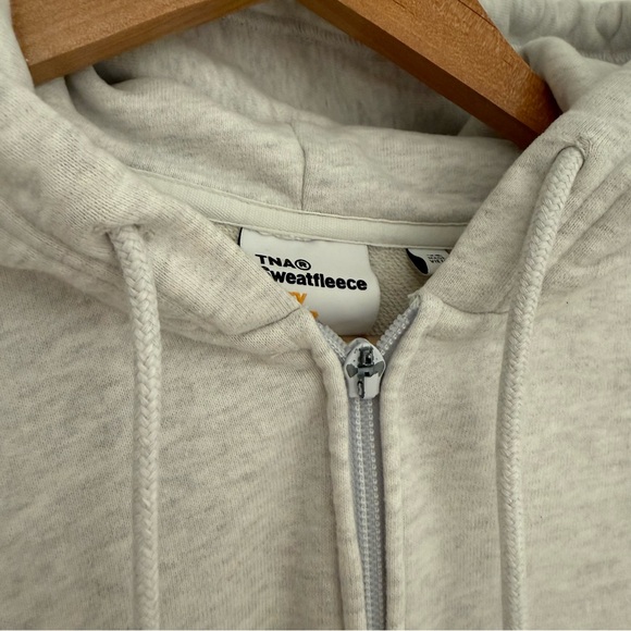 Tna Terry Fleece Boyfriend Zip Hoodie - Picture 6 of 7